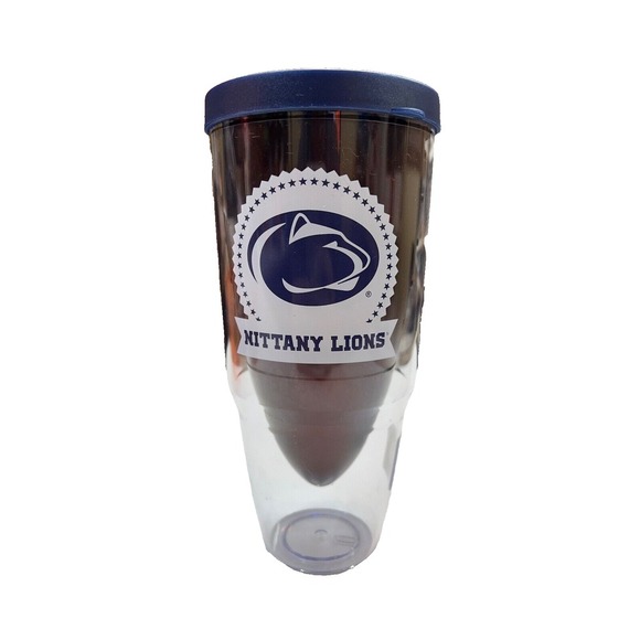 Rare Penn State Nittany Lions Football Insulated Tumbler EUC - Picture 3 of 6